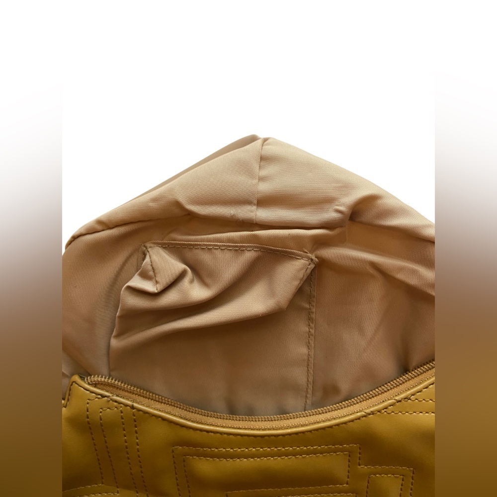 Lunana Mustard Yellow Shoulder Bag – Made in Italy - Picture 7 of 9